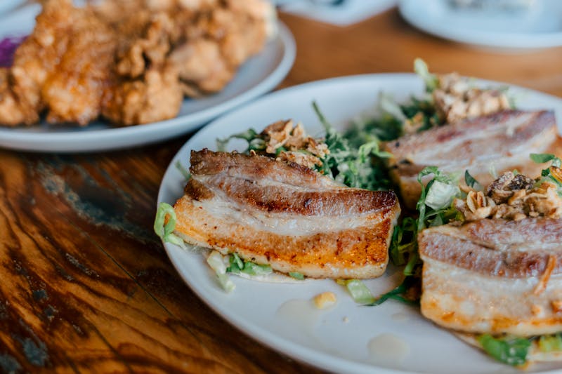 Cafe Rio tostada salad with sweet pork
