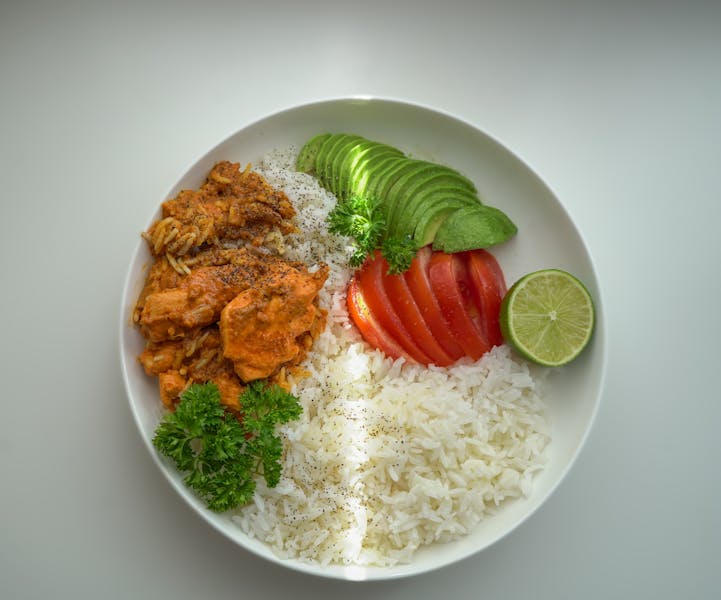 Cafe Rio pork rice bowl